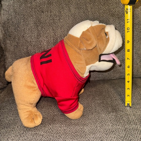 MINI Cooper Bulldog Plush Toy Stuffed Animal Dog NWT 2012 RED MINI Collectible - Picture 12 of 12